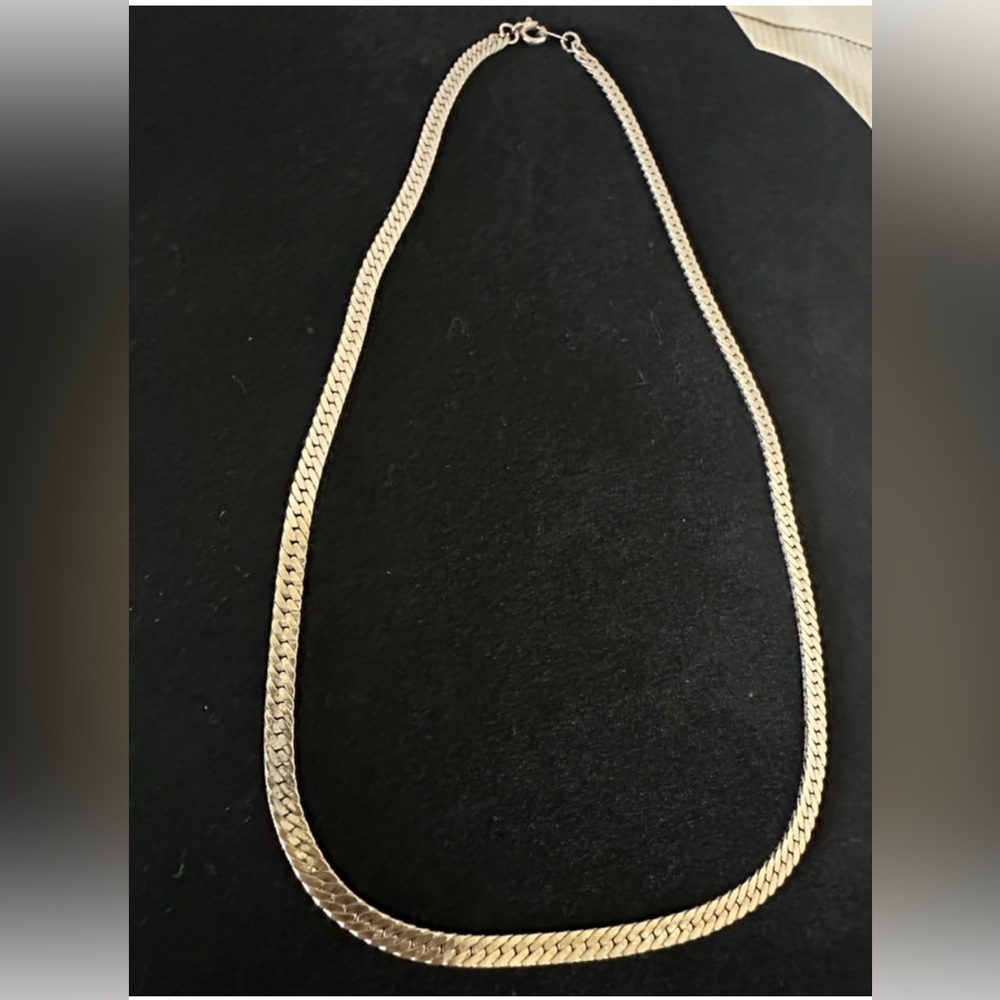 Classic Silver Rope Chain Necklace - Picture 3 of 4